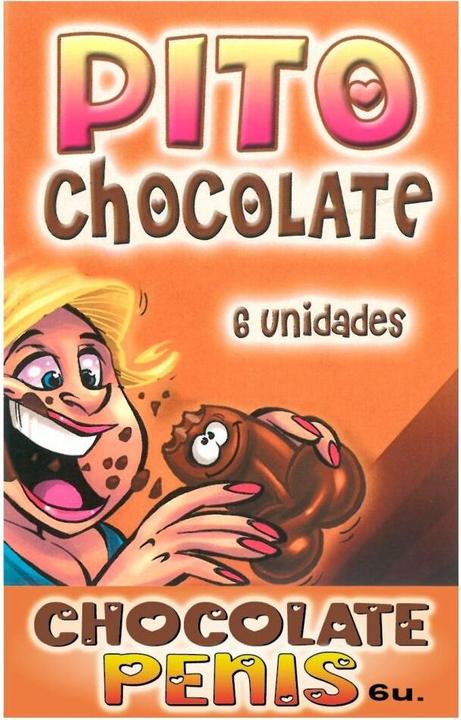Actual product image Diablo Picante Comic-Box Mit 6 Pito Aus Schwarzer Schokolade