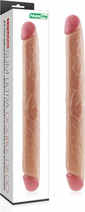Actual product image Lovetoy Love Toy - King Size Slim Ultra Double Dildo 45 cm