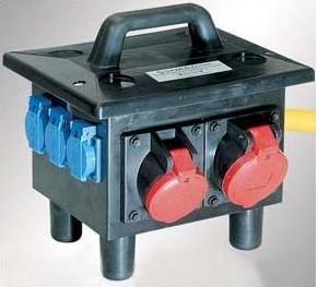 Produktbild Gifas Electric Vollgummi-Verteiler (3 x, CEE)