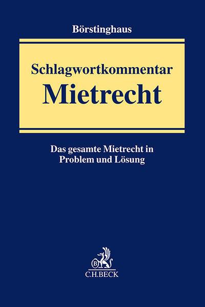 Immagine prodotto Parola chiave: commento alla legge sulle locazioni (Tedesco, Eric Lindner, Ulf Börstinghaus, 2025)