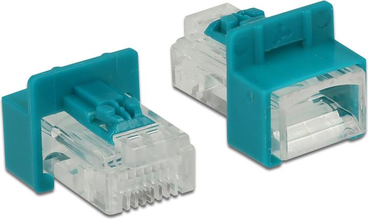 Produktbild Delock RJ45 Verriegelung Clip mit Stecker (Netzwerkkabel Stecker)