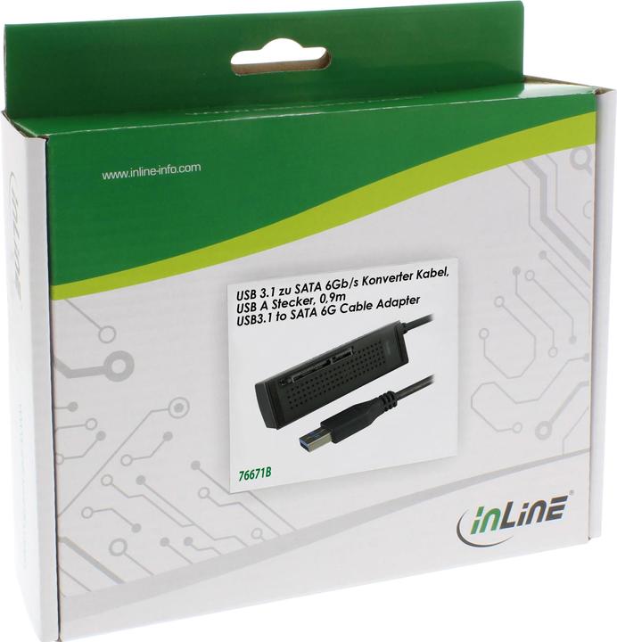 Immagine prodotto InLine Cavo convertitore da USB 3.1 a SATA 6Gb/s