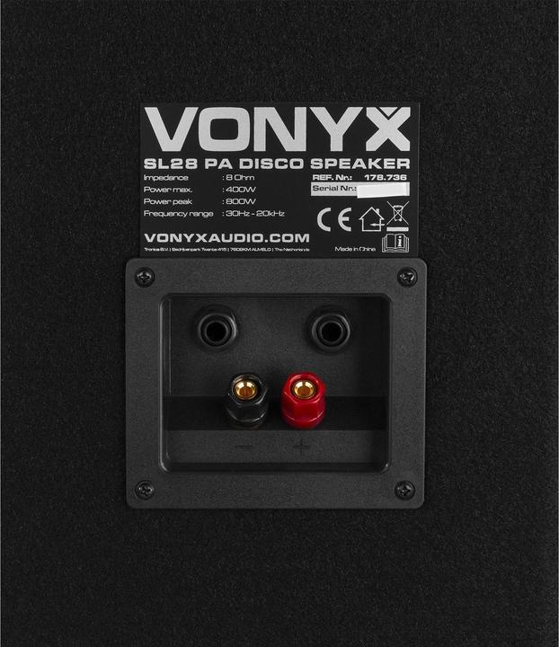 Image du produit Vonyx Haut-parleur SL28 (Passif, 1x 800 W)