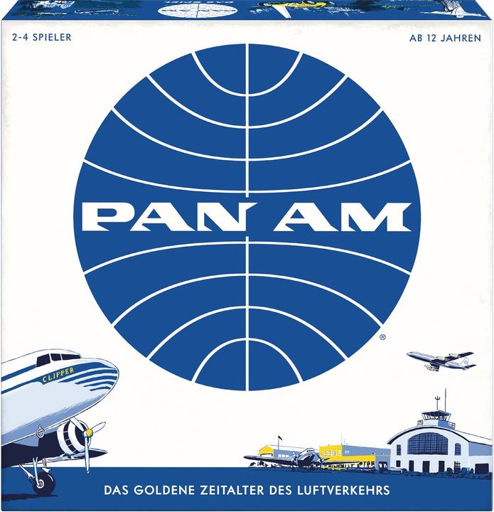 Produktbild 749008 - Pan Am von Funko, Brettspiel, für 2-4 Spieler, ab 12 Jahren (DE-Ausgabe) (Deutsch)