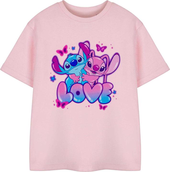 Immagine prodotto Lilo & Stitch Love Maglietta Maniche Corte Ragazze (158, 164)