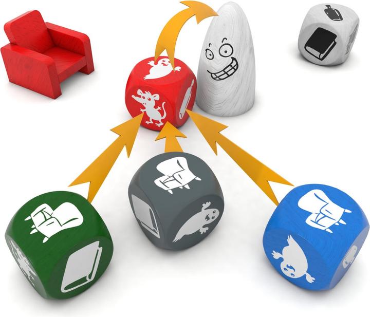Actual product image Zoch Mind flash Dice flash (French, German, English, Italian)