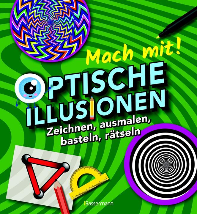 Produktbild Mach mit! - Optische Illusionen: Zeichnen, ausmalen, basteln, rätseln, spielen! Das Aktivbuch für (Deutsch, Laura Baker, 2020)