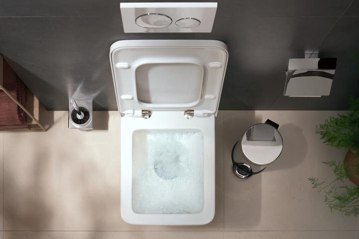 Produktbild hansgrohe EluPura Original Q Wand-WC, AquaChannel Flush, 360x540mm, EcoSmart, weiss