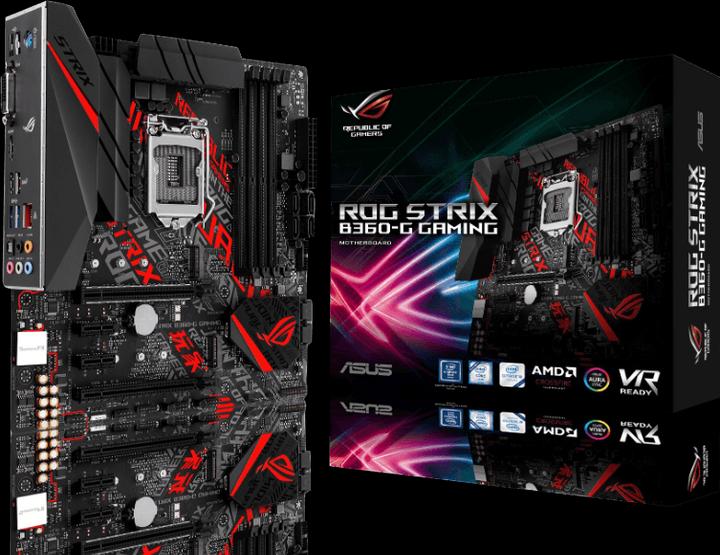 Produktbild ASUS Rog Strix B360-G Gaming (LGA 1151, Intel B360, mATX)