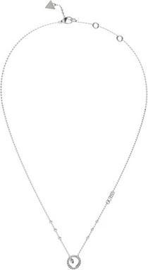 Actual product image Guess - Charming Tiny Dancer Zirconia Steel Necklace JUBN04657JWRHT/U (Zirconia)