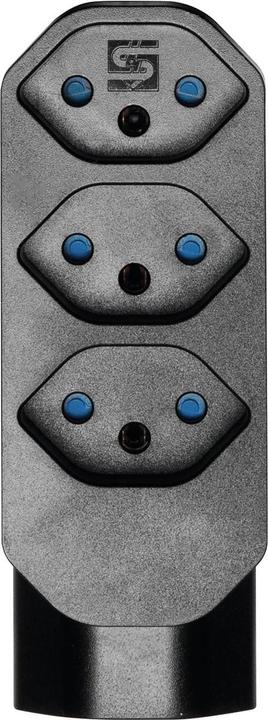 Produktbild Steffen Manta Mehrfachadapter 4xT13 (1x unten) (Typ 13, 4 x)