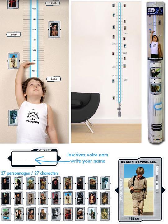 Produktbild ABYstyle STAR WARS - Toise de Star Wars - Stickers 100x70cm