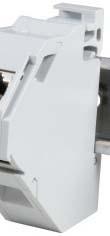 Actual product image EFB Elektronik End plate left for Keystone module holder ET-25186.V2 (Keystone module holder)