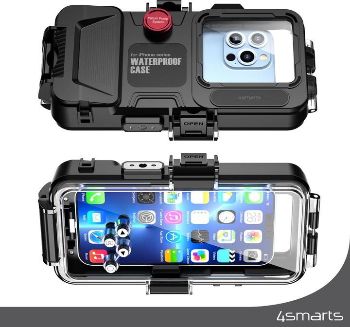 Actual product image 4smarts Active Pro Stark Case Dive Pro (Apple iPhone 11, Apple iPhone 12 Pro Max, Apple iPhone 12 Pro, Apple iPhone 12 mini, Apple iPhone 12, Apple iPhone 11 Pro Max, Apple iPhone 11 Pro, Apple iPhone 14 Pro, Apple iPhone 14 Plus, Apple iPhone 14, Apple iPhone 13 Pro Max, Apple iPhone 13 Pro, Apple iPhone 13 mini, Apple iPhone XS Max)