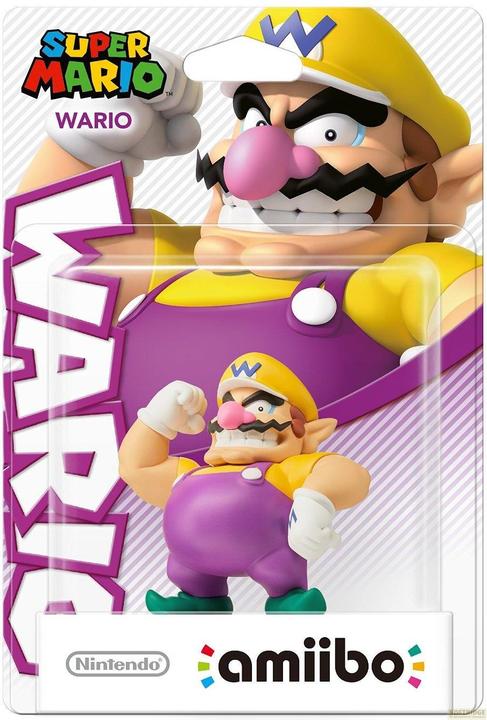 Actual product image Nintendo amiibo Super Mario Wario (Wii U, 3DS)