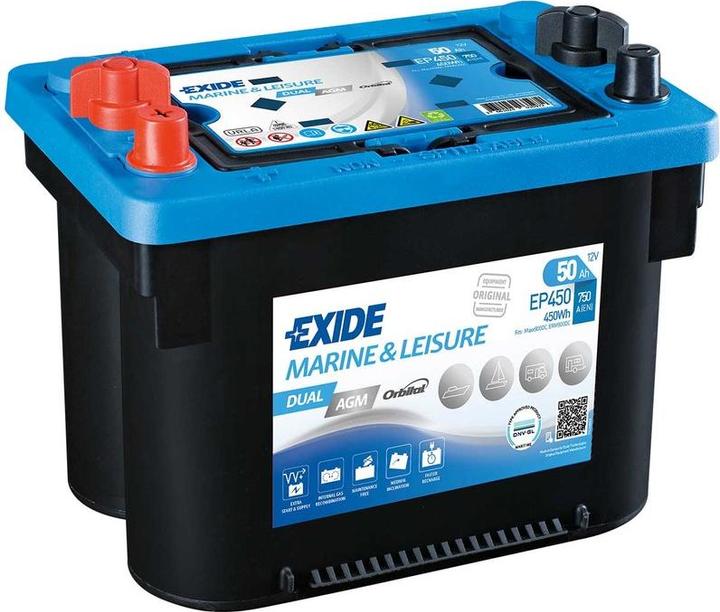 Exide Dual/Start AGM (12 V, 50 Ah)
