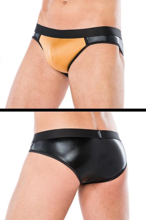 Actual product image Andalea Briefs black/yellow MC/9066 by (4XL)