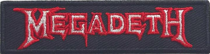 Megadeth Logo Aufnäher zum Aufbügeln Outline