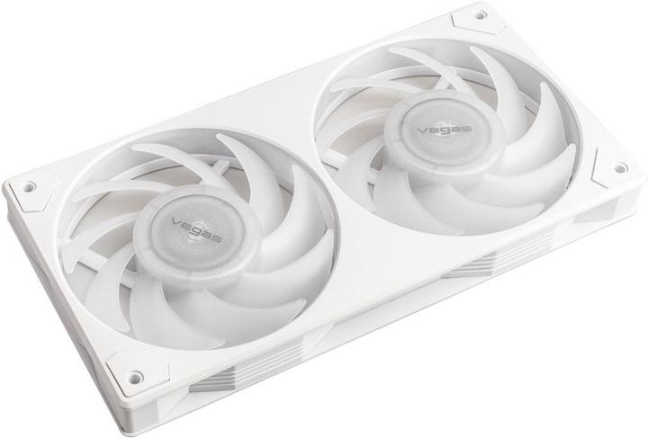 Actual product image Akasa Vegas A24 Addressable-RGB Fan (120 mm, 1 x)