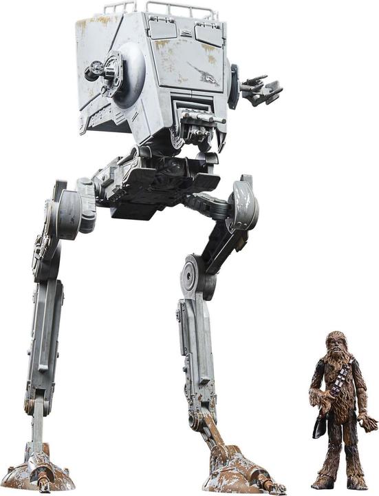 Actual product image Hasbro Star Wars Episode VI - AT-ST & Chewbacca