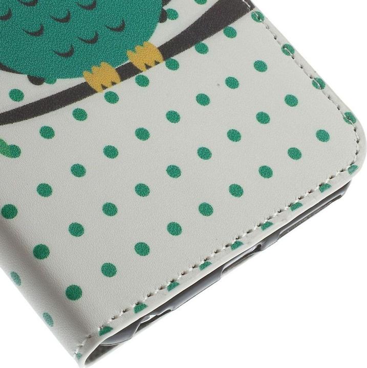 Produktbild König Design Handyhülle Tasche für Handy Apple iPhone 6 Plus Dicke Eule auf Ast (Apple iPhone 6 Plus)