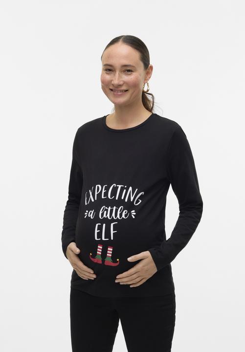 Image du produit Mamalicious Coupe normale Top col rond Blouse (S)