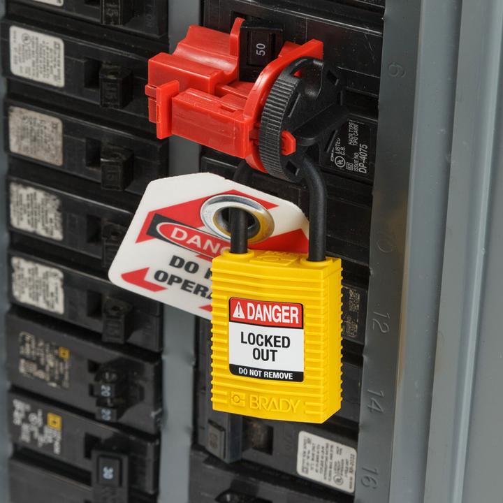 Produktbild Brady SafeKey Compact Lockout-Vorhängeschlösser aus Nylon