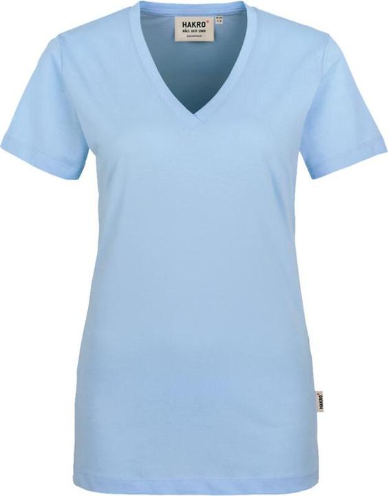 Actual product image Hakro Ladies' T-shirt "Classic" 126 ice-blue size XL (XL)