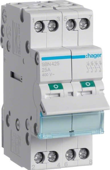 Produktbild Hager Controller Mehrfach 25A 4P (SBN425)