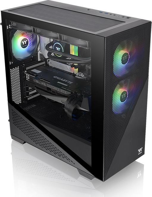 Produktbild Thermaltake Tt Divider 370 TG ARGB bk CA-1S4-00M1WN-00 (mATX, Mini-ITX, ATX)