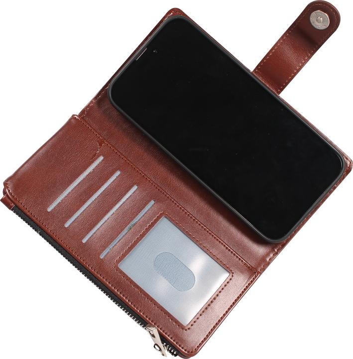 Produktbild PhoneLook Hülle Brieftaschen-Hülle luxuriös und raffiniert mit Magnet Verschluss & Münz- und Kartenfach (Apple iPhone 14 Pro)