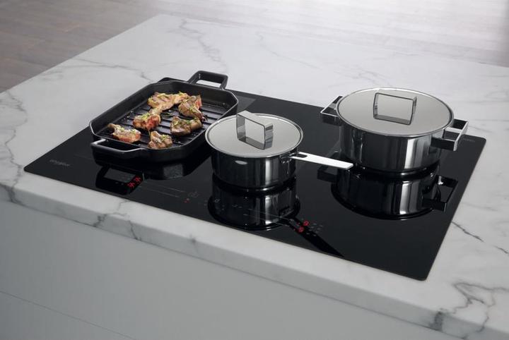 Image du produit Whirlpool WFS0377NE/IXL Inbouw Plaque de cuisson inductive | 4 zones de cuisson