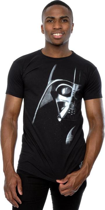 Image du produit Star Wars Mens Darth Vader Face Cotton T-Shirt (XL)