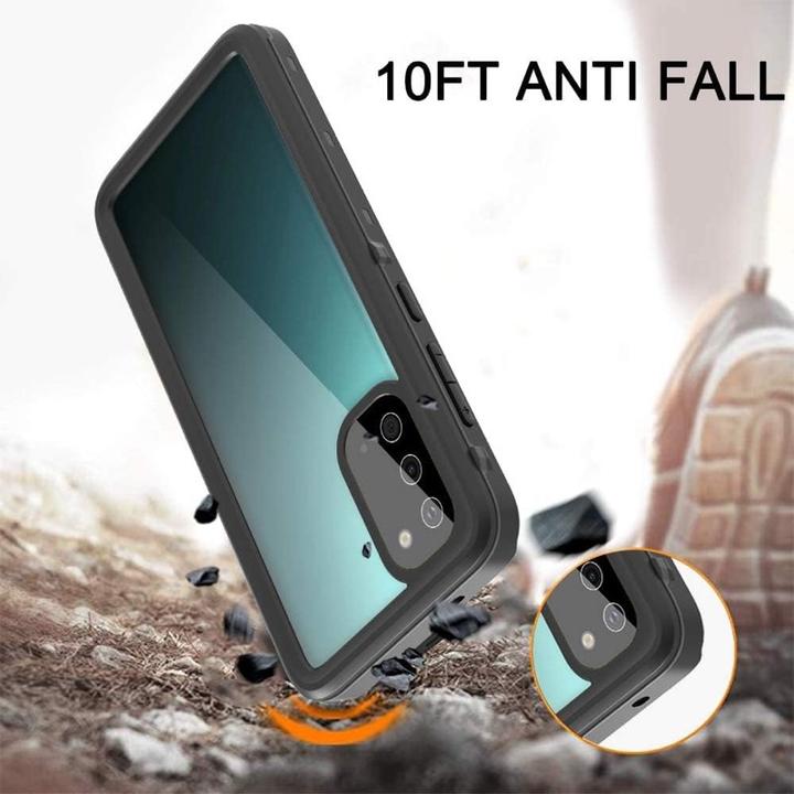 Immagine prodotto Redpepper Samsung S20 - Dot Series Outdoor Case, IP68, MagSafe, wasserdicht, Schwarz (Samsung Galaxy S20 5G, Samsung Galaxy S20)