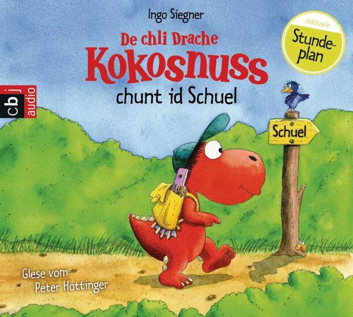 Actual product image The little dragon coconut goes to school (Ingo Siegner, Peter Hottinger, German)