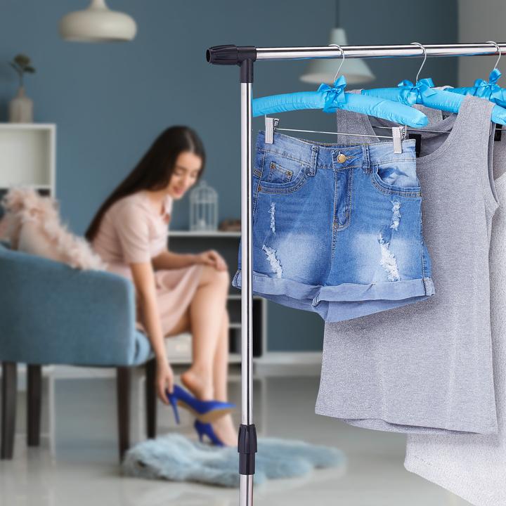 Actual product image Relaxdays Satin hanger (5 x)