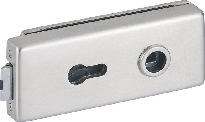 Immagine prodotto Hermat Serratura per porte in vetro 6083 PZ-Genova VA ma PZ DIN L/R (Cilindro profilato)