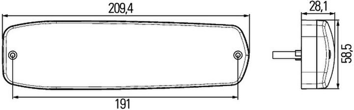 Immagine prodotto Hella 48 Fari posteriori combinati a LED per CLAAS