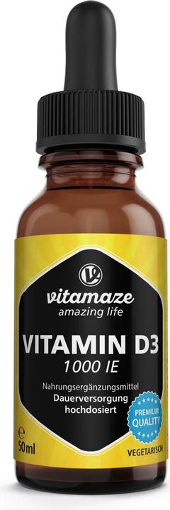 Vitamaze Vitamin D3 50 ml drops (1 Piece, Droplet)