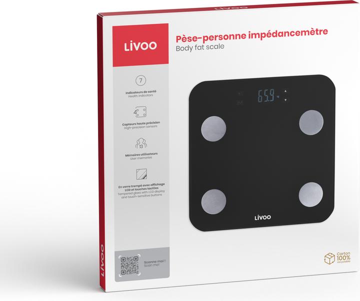 Actual product image Livoo Digital scale (180 kg)