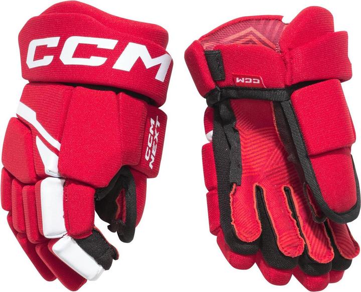 Image du produit CCM Gants de hockey NEXT SR (13"/33 cm, blanc/noir) (13)