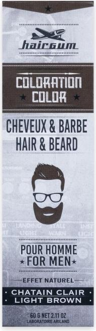 Image du produit Hairgum Hair & Beard Colour 5.1 (5,1 Marron clair)