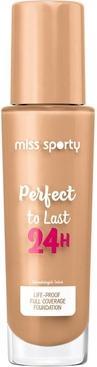 Actual product image Miss Sporty MISS SPORTY Perfect To Last 24h podkład do twarzy 160 Vanilla 30ml