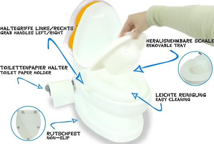 Actual product image Jamara My little toilet