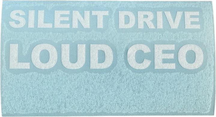 Image du produit Vds Silent Car Loud CEO