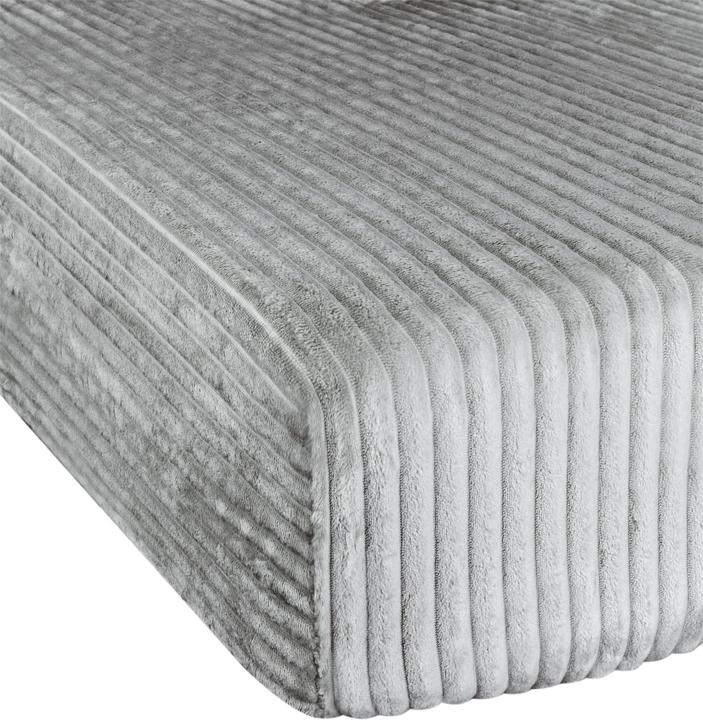 Actual product image Aspero Spannbettlaken aus Streifen-Flanell Parana (140 x 200 cm)