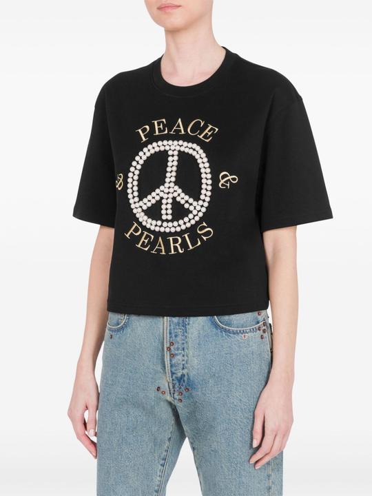 Actual product image Moschino T-shirt E Polo Nero (S)