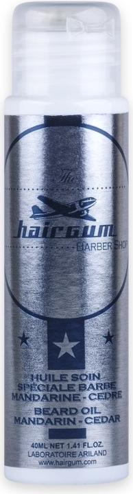 Actual product image Hairgum Barber Beard Oil Mandarin Cedar (40 ml)