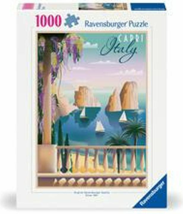 Actual product image Ravensburger Postcard from Capri (1000 pieces)