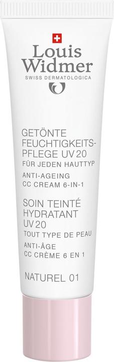Produktbild Louis Widmer Getönte Feuchtikeitspflee UV naturel parfümiert (01 Naturel)